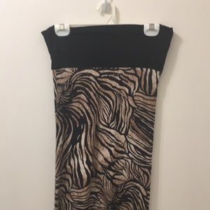 Animal Print Maxi skirt or dress